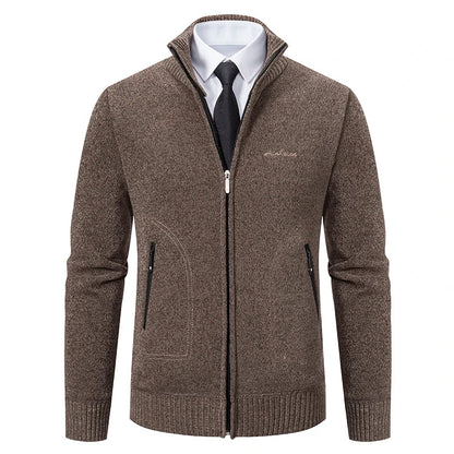 Men's Polyester Knit Cardigan Chicchar Fashion