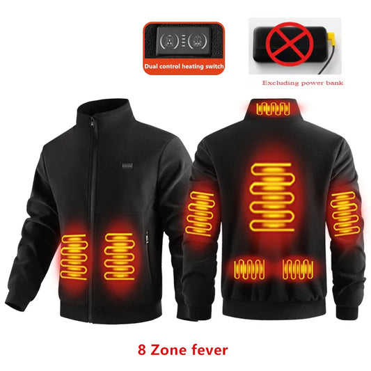 8-Zone Heated Fleece Jacket
