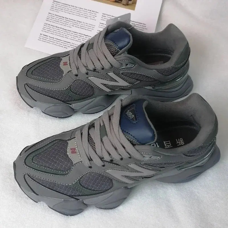 Men Lightweight Autumn & Winter New 9060 Retro Sneakers - Unisex Versatile, Small Elephant Hoof, Dad Shoes, Non-Slip Running - Chicchar Fashion