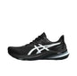 Asics Logo Lace Up Mesh Low Cut Running Shoes for Men Black and White 1011B691-006 - Chicchar Fashion