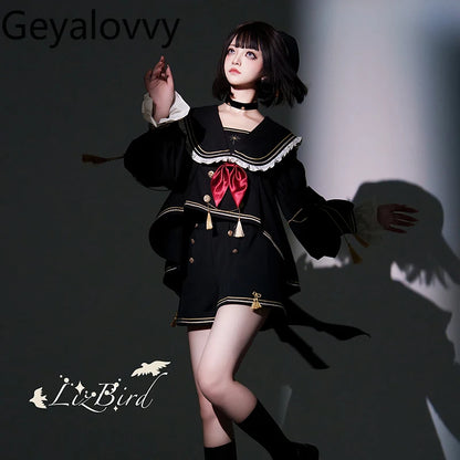 Lolita Sailor Top & Shorts