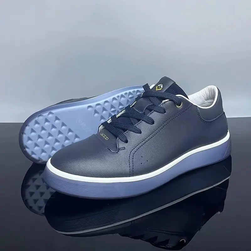 Men Leather Casual Shoes New Fashionable Genuine Leather Casual Sports Shoes Breathable and Comfortable for Men - Chicchar Fashion