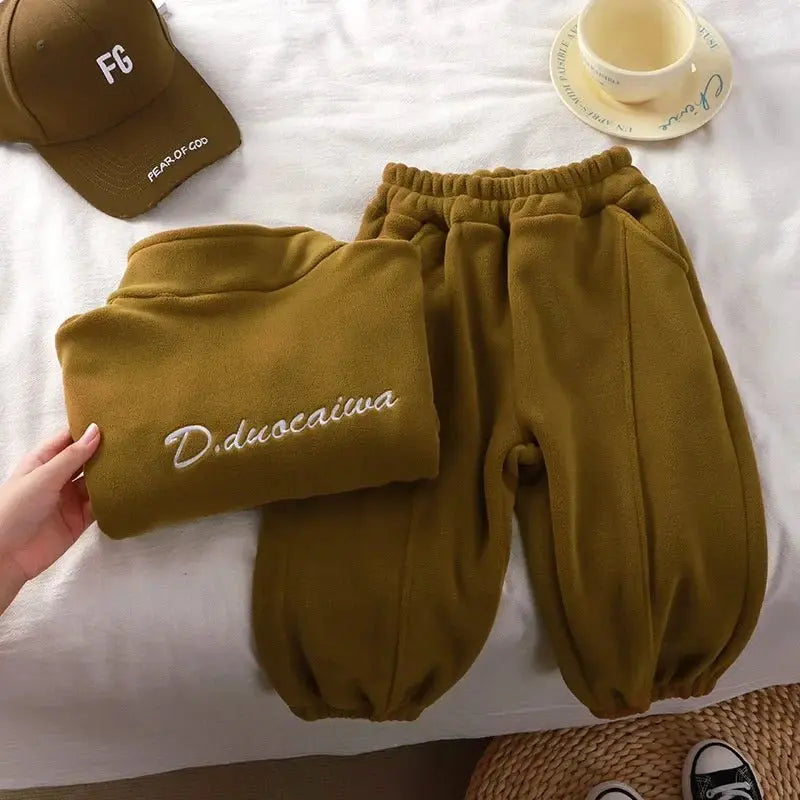 Cozy Kids Winter Outfit Set - Chicchar Fashion