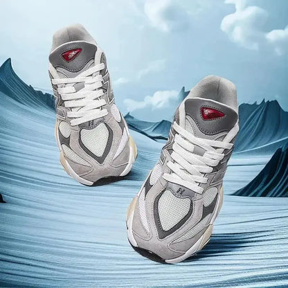 Men Lightweight Autumn & Winter New 9060 Retro Sneakers - Unisex Versatile, Small Elephant Hoof, Dad Shoes, Non-Slip Running - Chicchar Fashion