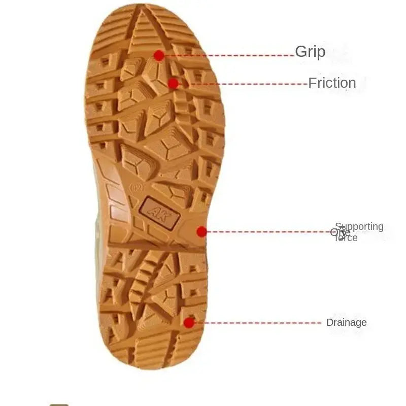 Tactical Hunting Boots Men Boots Special Force Desert Hiking  Boot Outdoor Hiking Boots Ankle Shoes Men's Sneakers - Chicchar Fashion