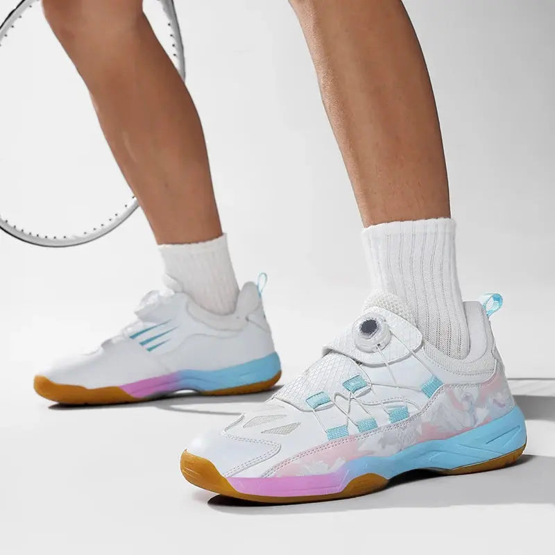 2025 New Women and Men Tennis Shoes Breathable Tennis Sneakers Shock-Absorbant Tennis Footwear Comfortable Outdoor Sneakers - Chicchar Fashion