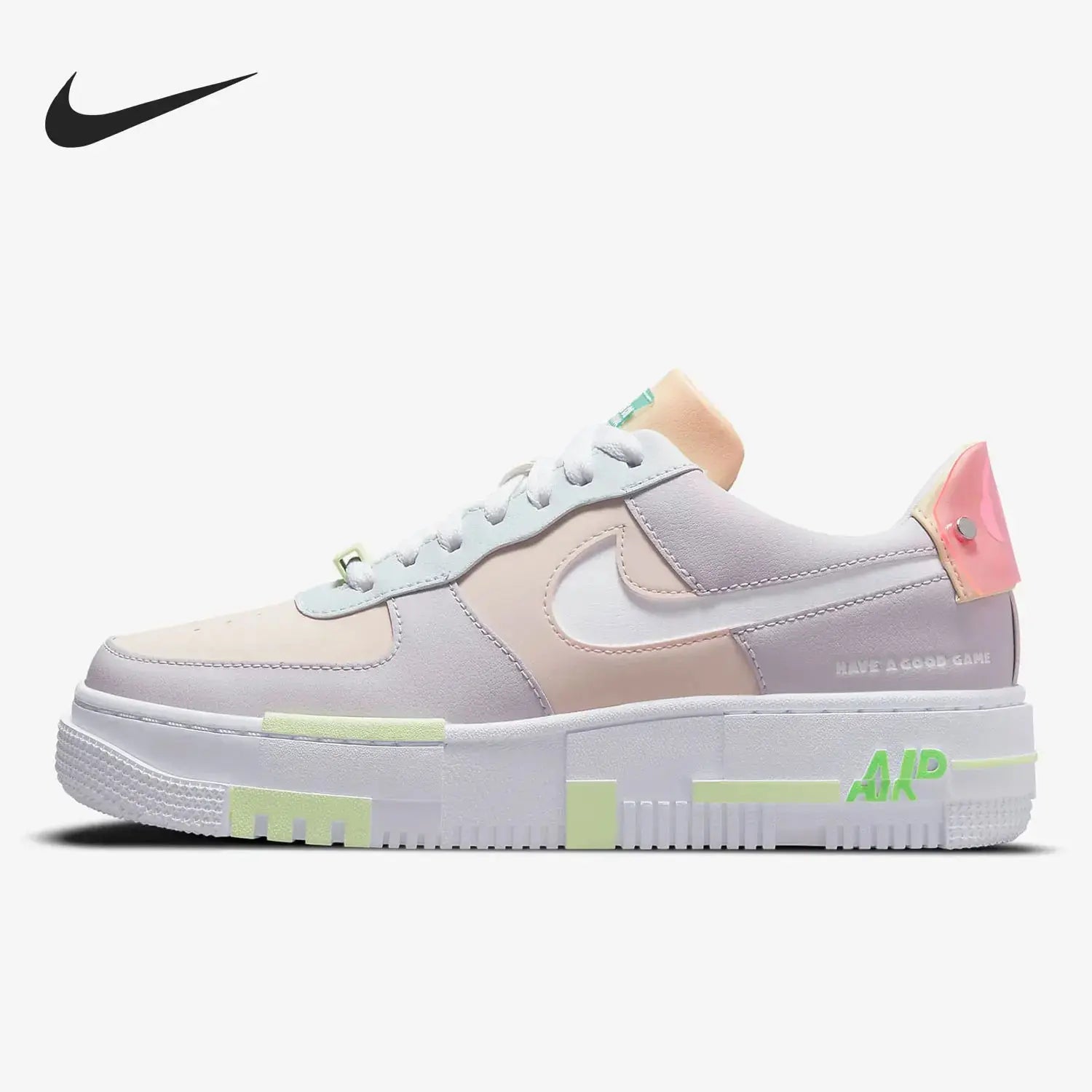 Nike Authentic Air Force 1 AF1 Women's Low-top Skate Shoes DO2330-511 - Chicchar Fashion