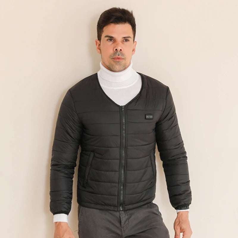 Men's USB Heated Cotton Jacket