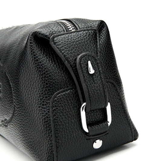 Luxury Designer Men's Business Clutch Bags High Quality Leather Long Wallet 2025 Winter New Fashion Handbags Party Clutches Male - Chicchar Fashion