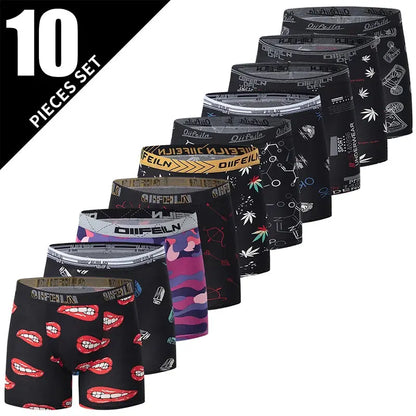 Men's Polyester Spandex Boxers Chicchar Fashion