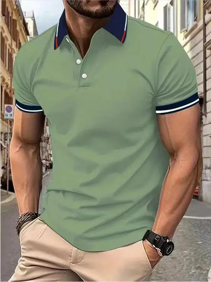 Men's Polyester Polo Shirt Chicchar Fashion