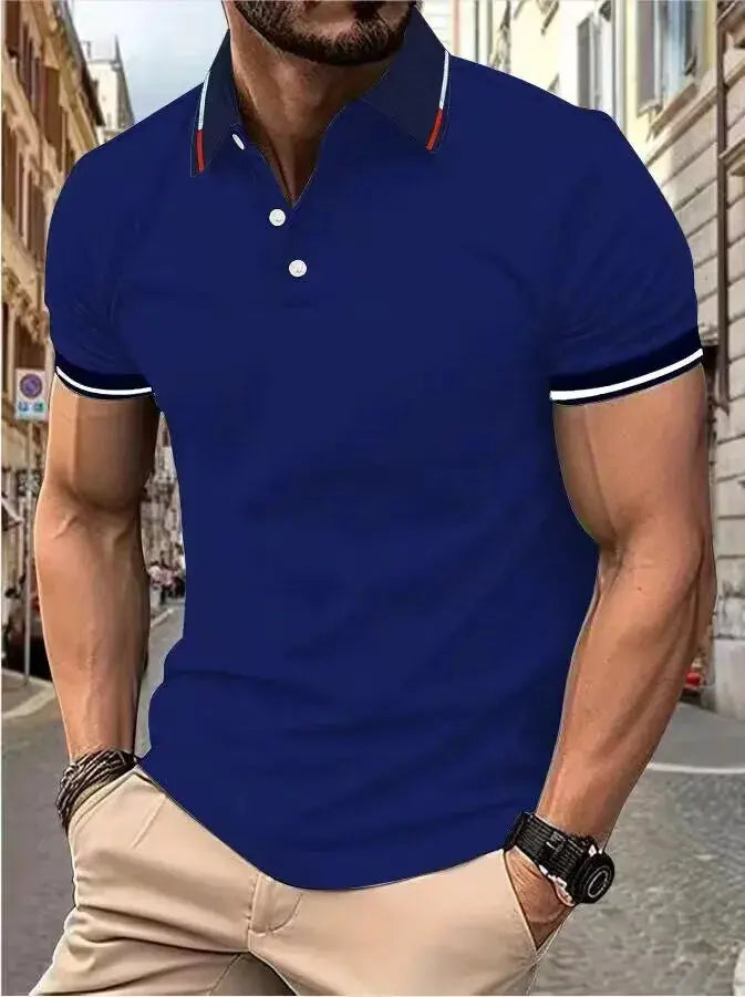Men's Polyester Polo Shirt Chicchar Fashion