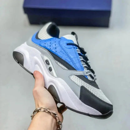 New High Quality B22 Mesh Breathable Shock Absorption Anti-Slip Lightweight Low Cut Unisex Casual Sports Shoes Summer Season Cot - Chicchar Fashion