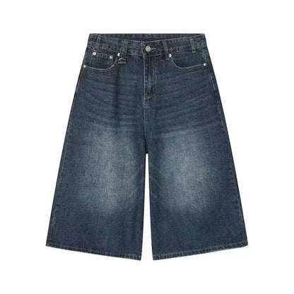 Y2K Low-Rise Black Denim Jorts