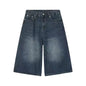 Y2K Low-Rise Black Denim Jorts