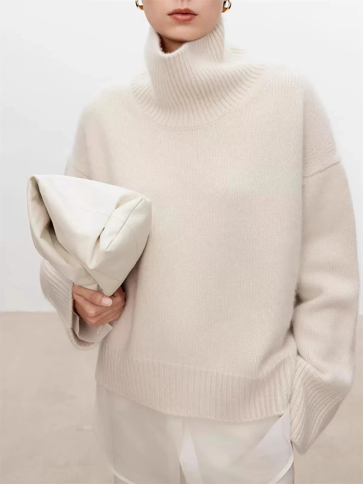 100% Cashmere Turtleneck