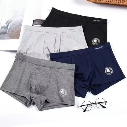 Plus Size Cotton Anti-Chafe Boxers Chicchar Fashion