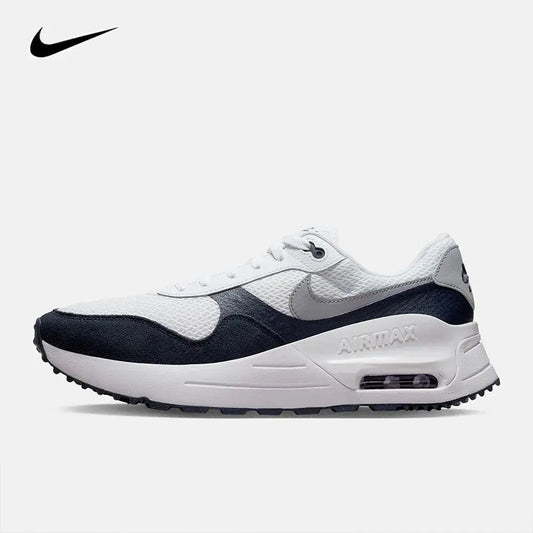 Nike Air Max SYS™ Double-Layered Durable Low-Top Men's Sports Casual Shoes White And Blue Lightweight Running Shoes DM9537-102 - Chicchar Fashion