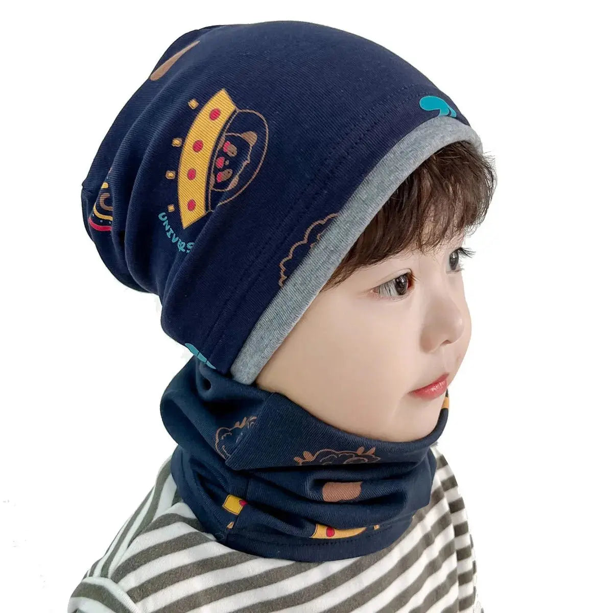 Panda Adventure Kids Beanie Set - Chicchar Fashion
