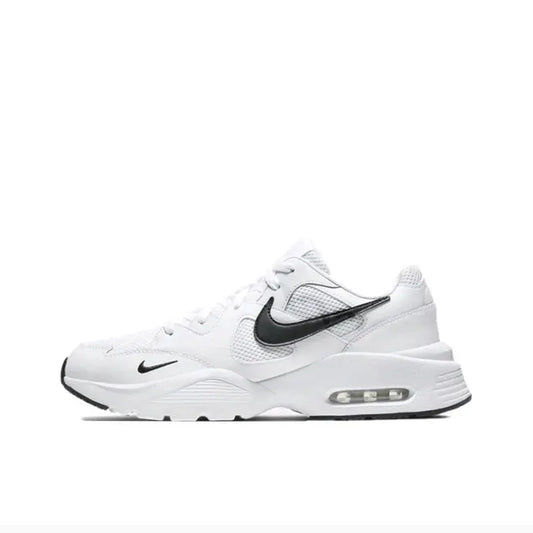 Nike Air Max Fusion Men's Running Shoes, Light Weight, Budget-Friendly, Casual Sneakers, White/Black - Chicchar Fashion