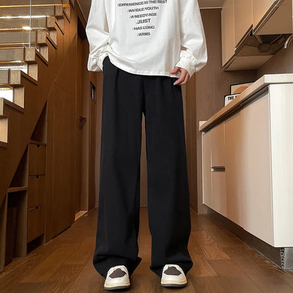 Men's Cotton-Blend Baggy Jeans