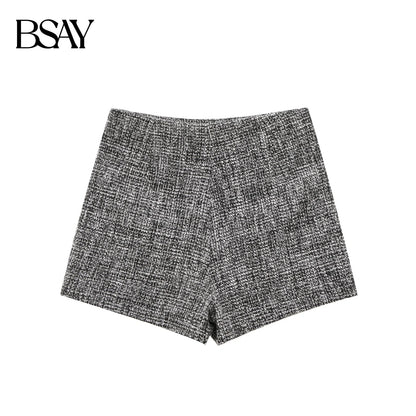 Polyester High-Waist Two-Piece