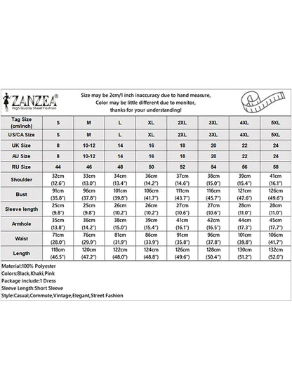 Polyester Square Midi Dress