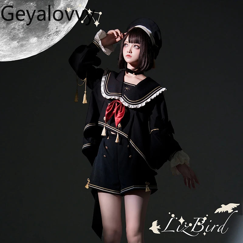 Lolita Sailor Top & Shorts