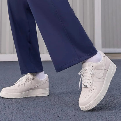 Nike Official Genuine Winter New Women's Air Force 1 Thick Sole Minimalist Sneakers HQ3499-100 - Chicchar Fashion