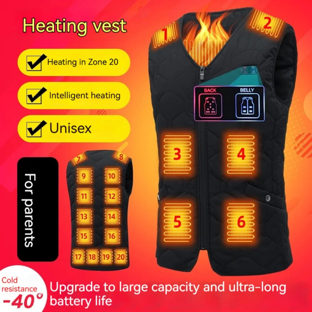 3-Zone Heating Cotton Jacket