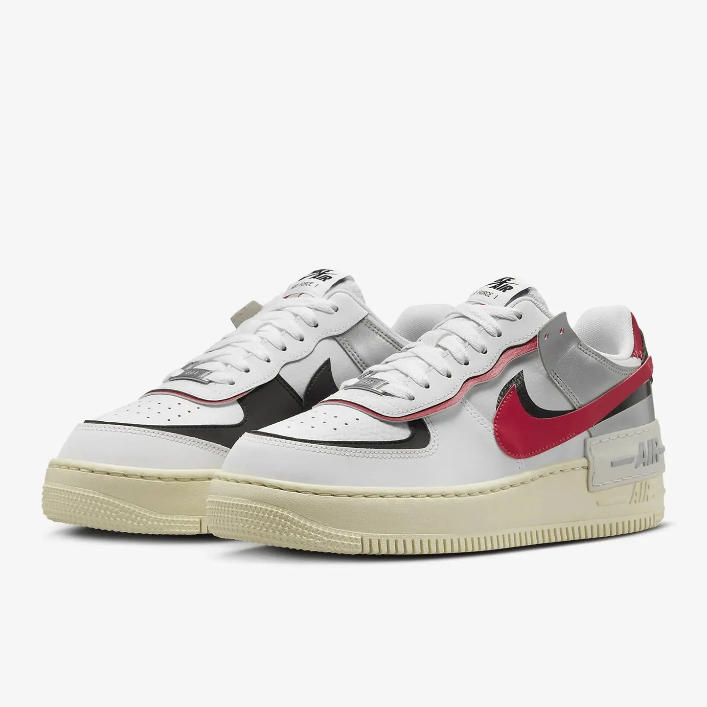 Nike Official Authentic Women's AF1 Shadow Air Force 1 Durable Sports Shoes FN6335-100 - Chicchar Fashion