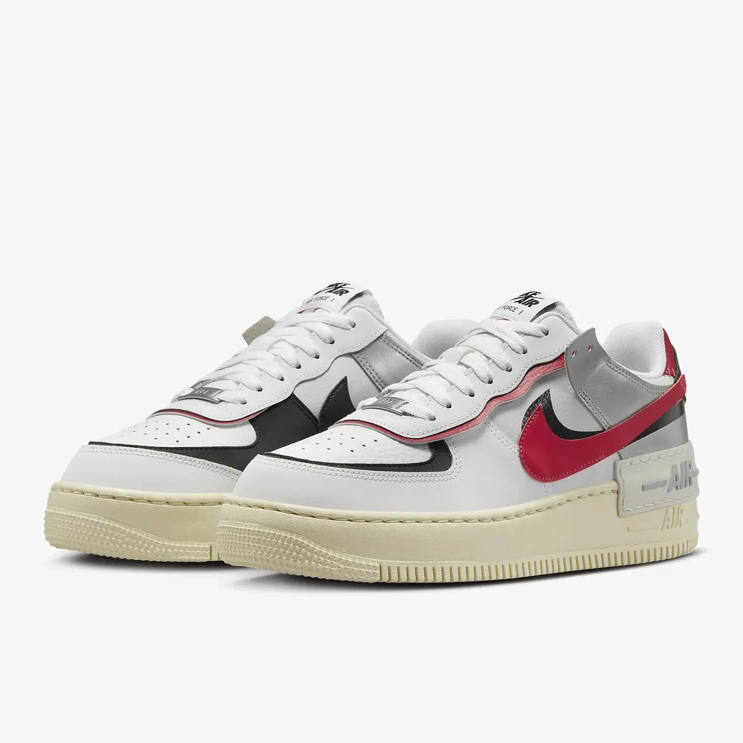 Nike Official Authentic Women's AF1 Shadow Air Force 1 Durable Sports Shoes FN6335-100 - Chicchar Fashion