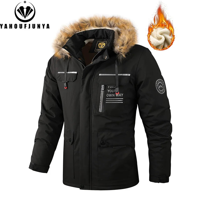 Men's Fleece Windproof Jacket