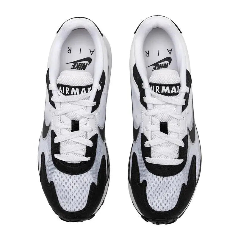 Nike Air Max Solo Men's Low-top Air-cushioned Soft Running Shoes DX3666-100 Durable Cushioned Non-slip Breathable Casual Shoes - Chicchar Fashion