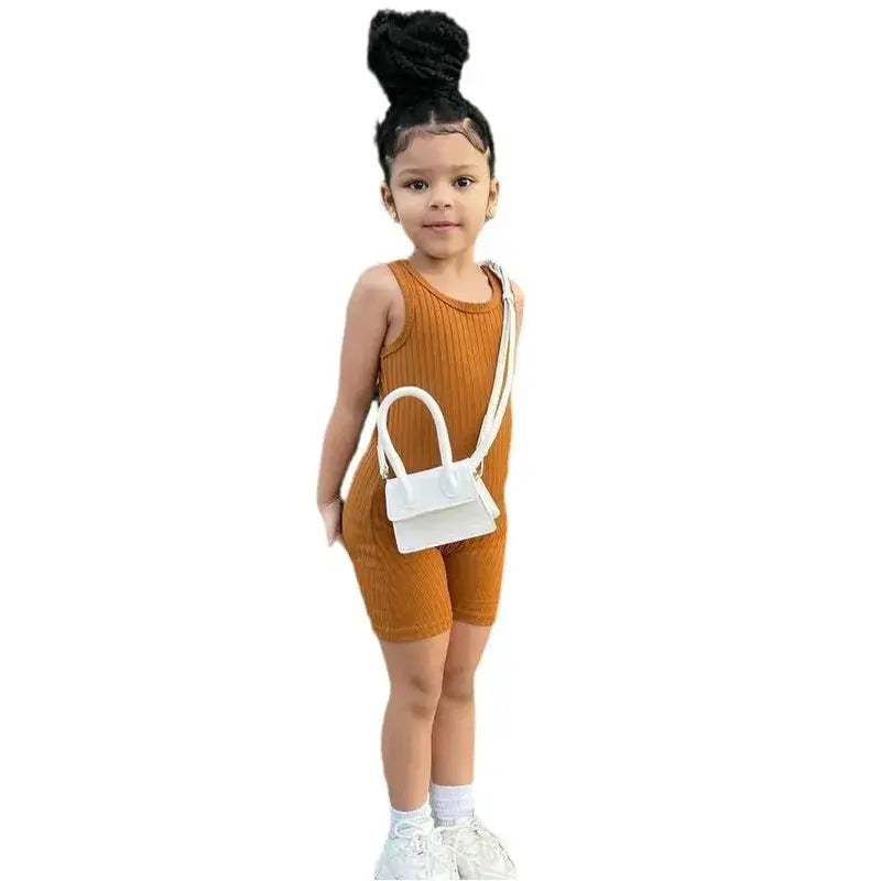 Cute Toddler Girl Jumpsuit - Chicchar Fashion