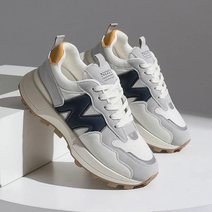 Women New Breathable Sneakers High-end Sport Balance Fashion Shoes for Women Office Trend Luxury Sneakers Women Zapatos De Mujer - Chicchar Fashion