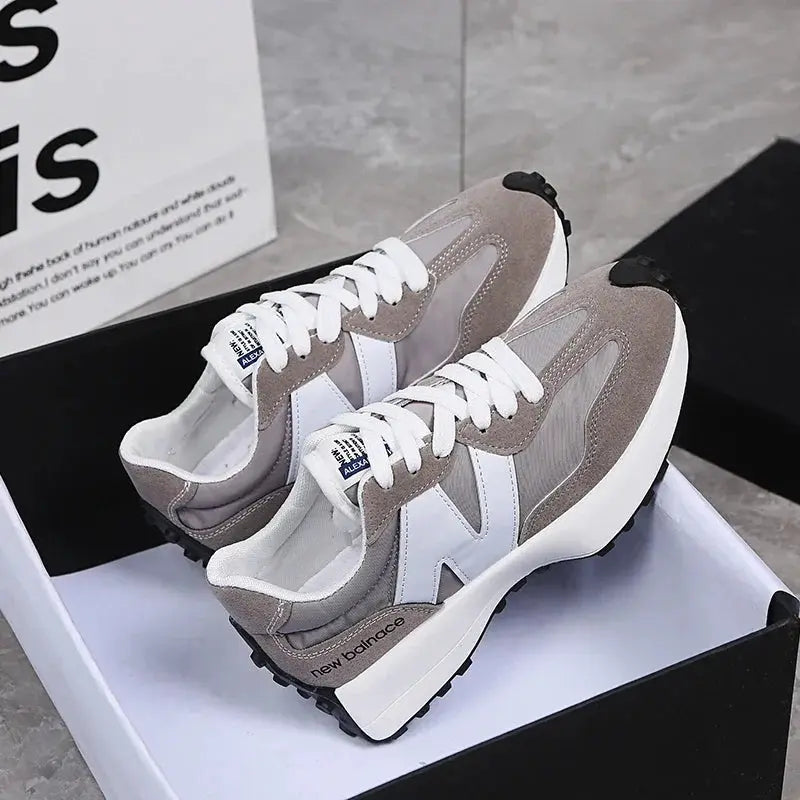 New Style Zugu Women's Shoes Ins Popular Thick-Soled Dad Sneakers 2025 Summer Breathable Season Comfortable Sneaker - Chicchar Fashion