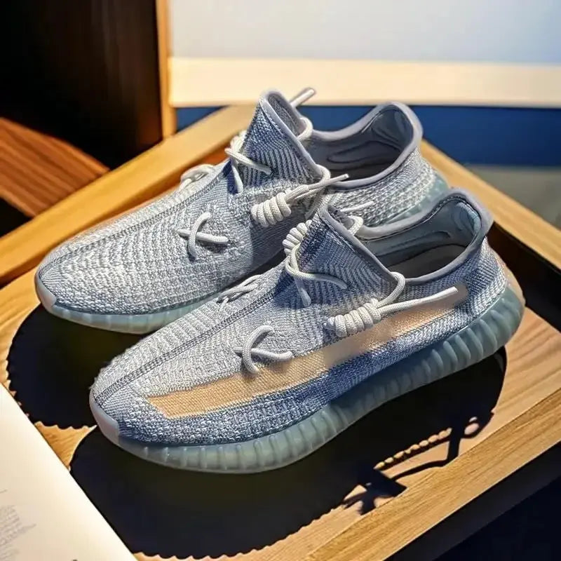 2026 New Breathable mesh sneakers and casual running shoes Coconut Shoes 350 Full Sky Star Men's and women's Shoes - Chicchar Fashion