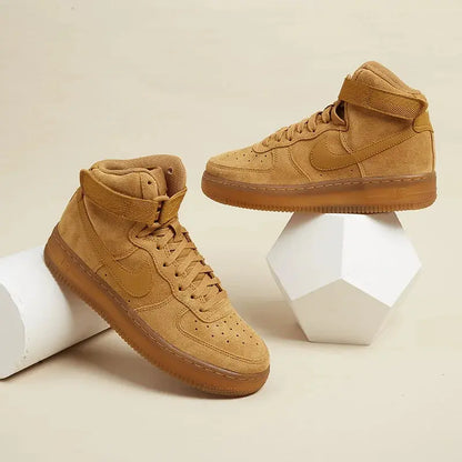 Nike Women's Sneakers Air Force 1 High Lv8 3 (Gs) Lightweight Low-Top Casual Shoes Fashionable Sports Shoes Ck0262-700 - Chicchar Fashion