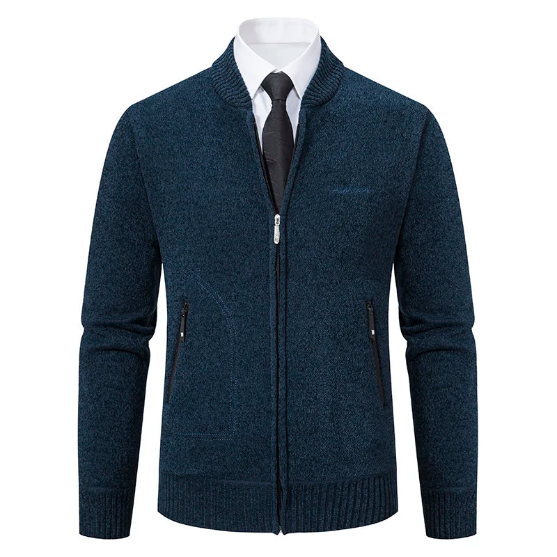 Men's Polyester Knit Cardigan Chicchar Fashion
