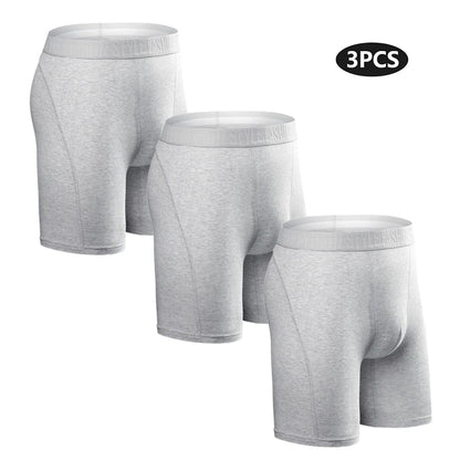 3-Pack Cotton Long Boxers Chicchar Fashion
