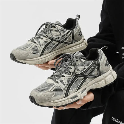 New Men Casual Shoes Walking Leisure Lace-up Jogging Loafers Brand Outdoor Breathable Running Fashion Sneakers Blade Comfortable - Chicchar Fashion