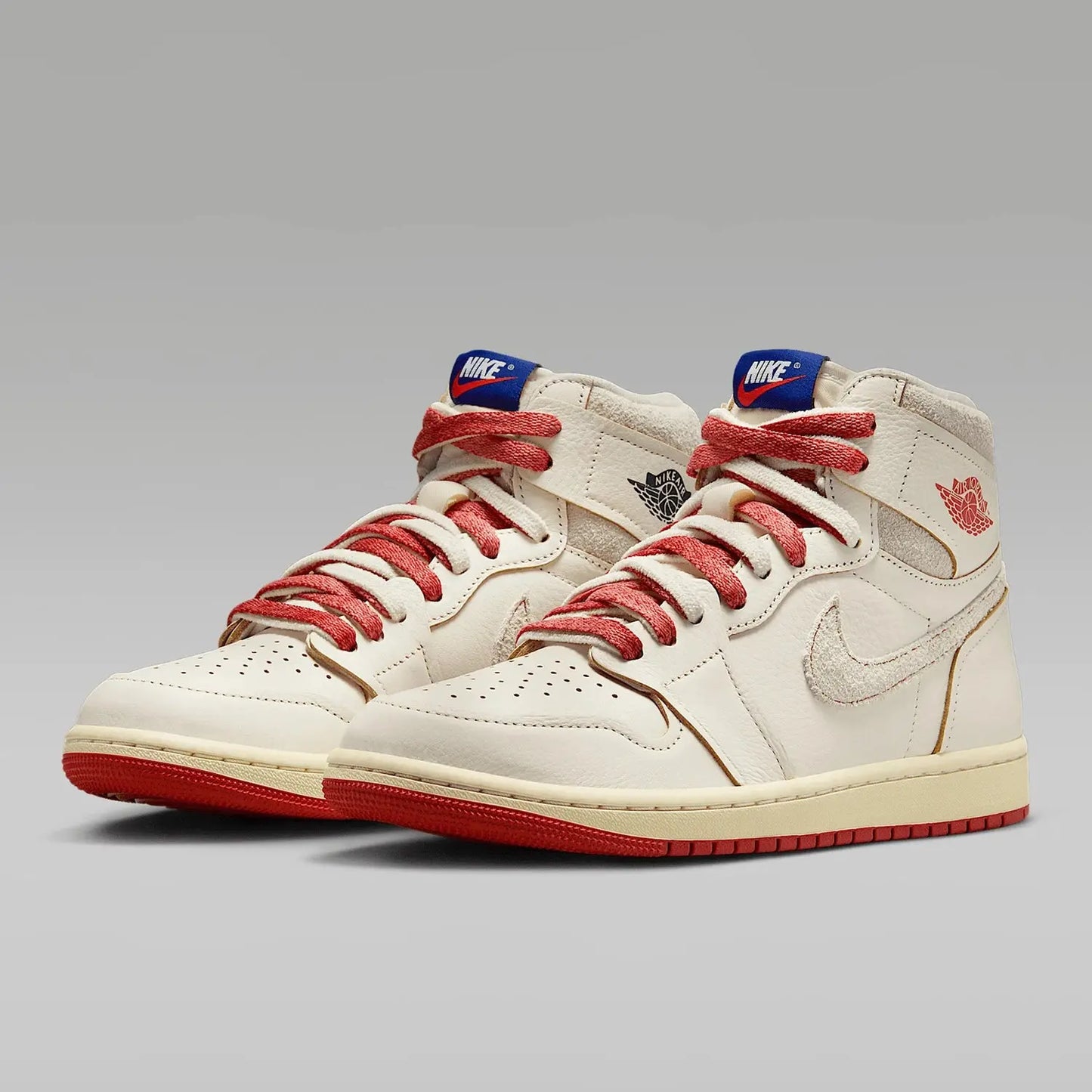 Nike genuine 2025 JORDAN men's and women's lace up classic non slip board shoes DB4612-100 - Chicchar Fashion