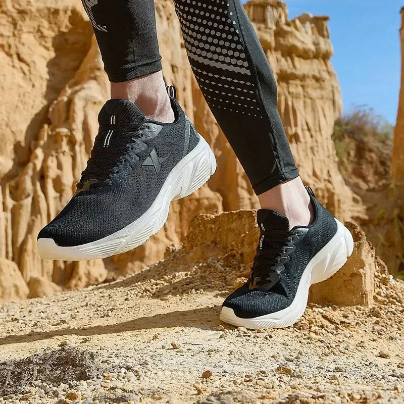 Xtep Running Shoes For Men Breathable Wear-Resistant Men's Sports Shoes Lightweight Jogging Cushioning Sneakers 877119110026 - Chicchar Fashion
