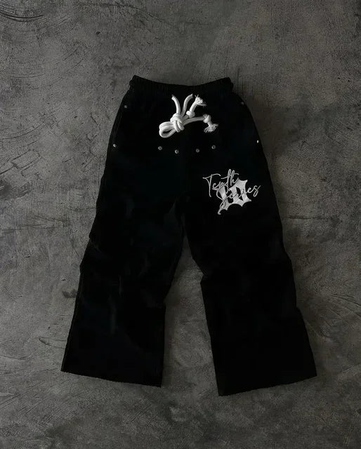 Y2K Baggy Cotton Joggers
