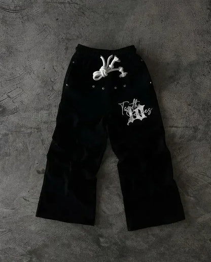 Y2K Baggy Cotton Joggers