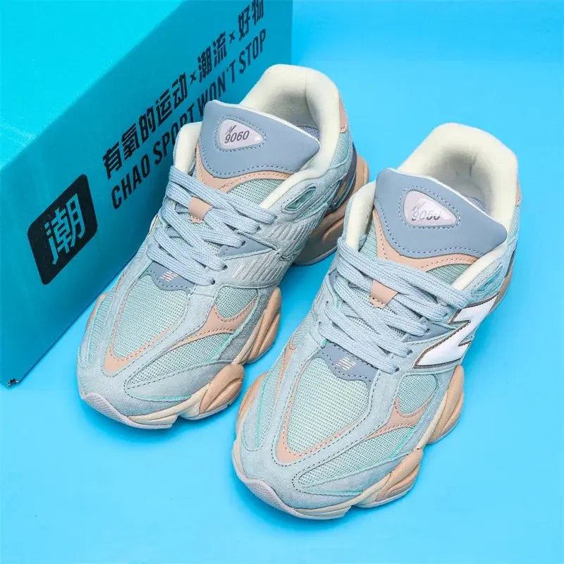 Men Lightweight Autumn & Winter New 9060 Retro Sneakers - Unisex Versatile, Small Elephant Hoof, Dad Shoes, Non-Slip Running - Chicchar Fashion