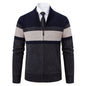 Men's Fleece Zip Stand Collar Chicchar Fashion