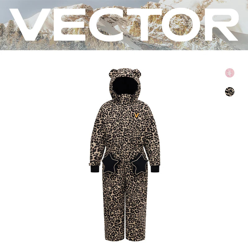 Kids -30°C Waterproof Ski Suit