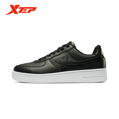 Xtep Women Men Skateboarding Shoes Non-Slip Casual White Couple Skate Sneakers Male Female Luxury Brand Shoes 881219319851 - Chicchar Fashion